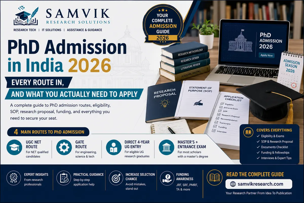 PhD Admission in India 2026: Every Route In, and What You Actually Need to Apply